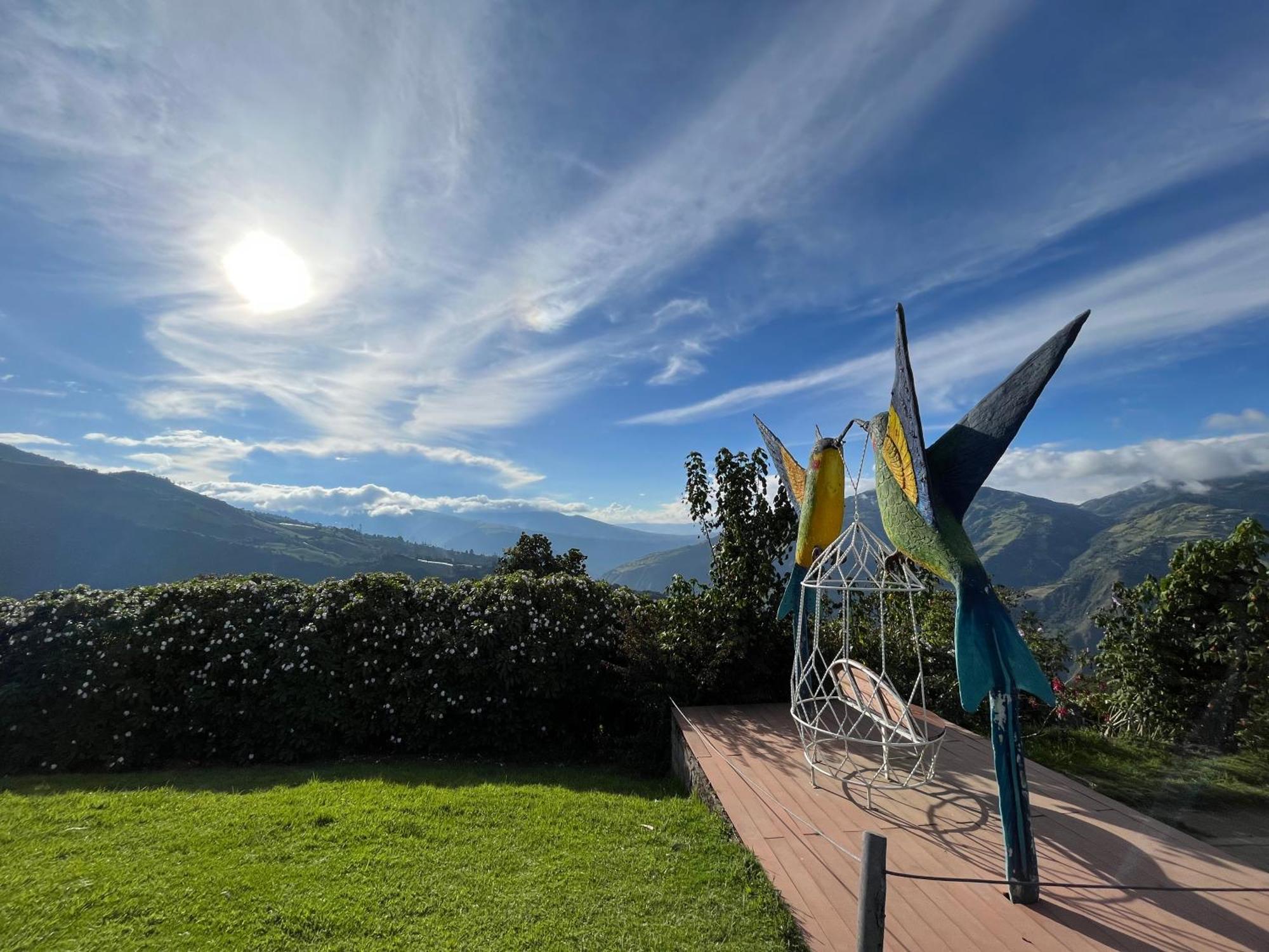 Mountain Chalet - Tungurahua Hot Springs/Aguas Termales Баньос Экстерьер фото